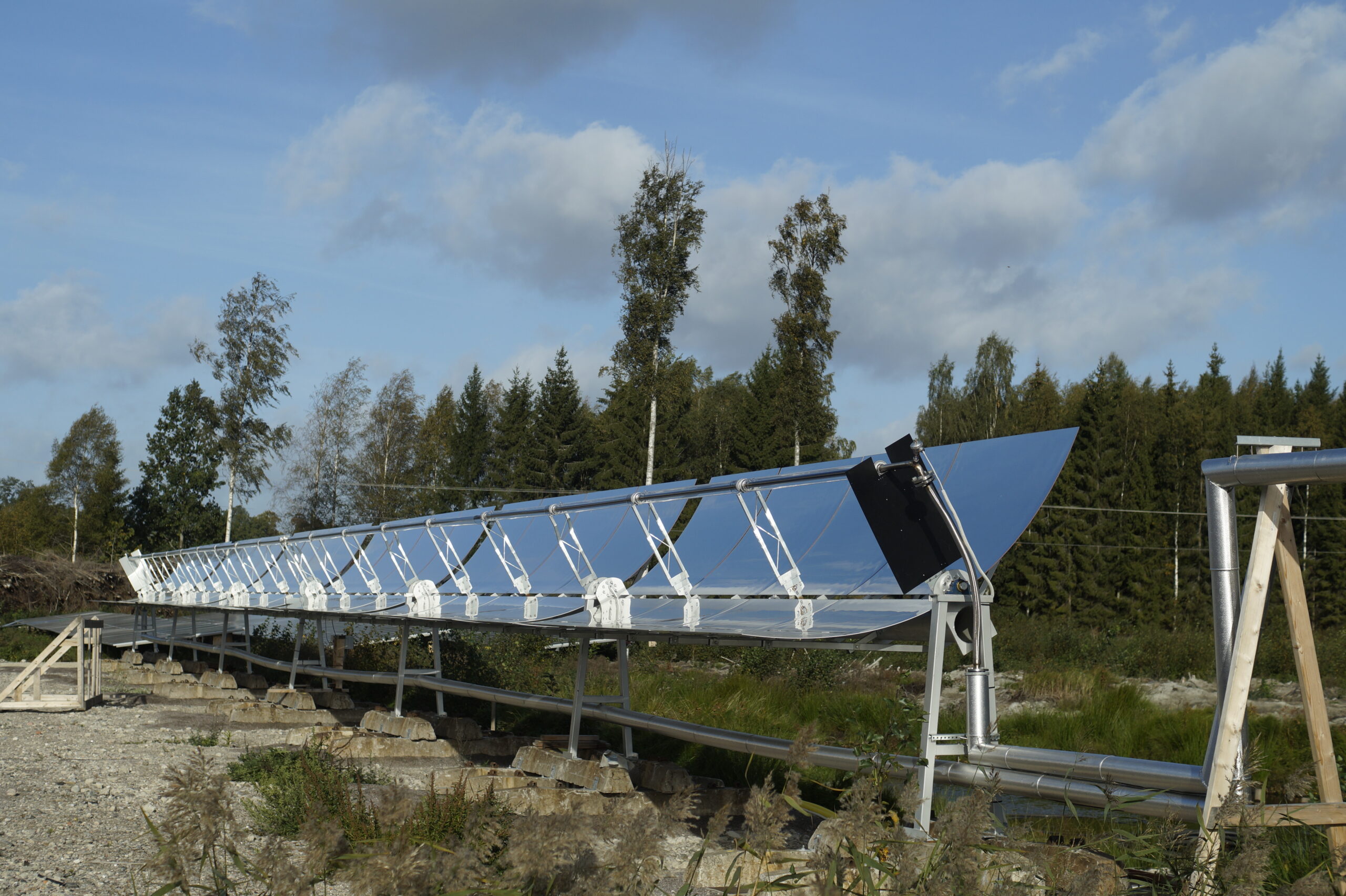 ETC solpark med växthus